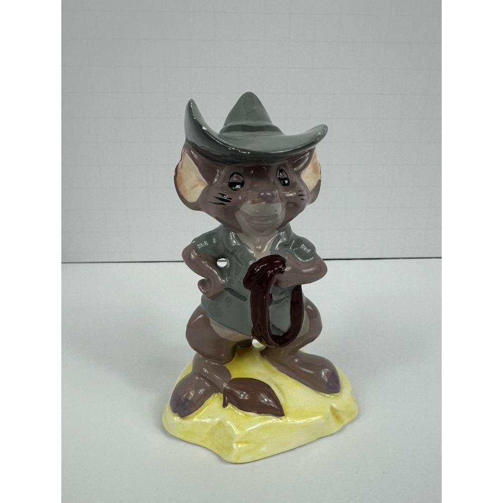 Vintage Disney Jake from The Rescuers Ceramic Figurine Made in Japan